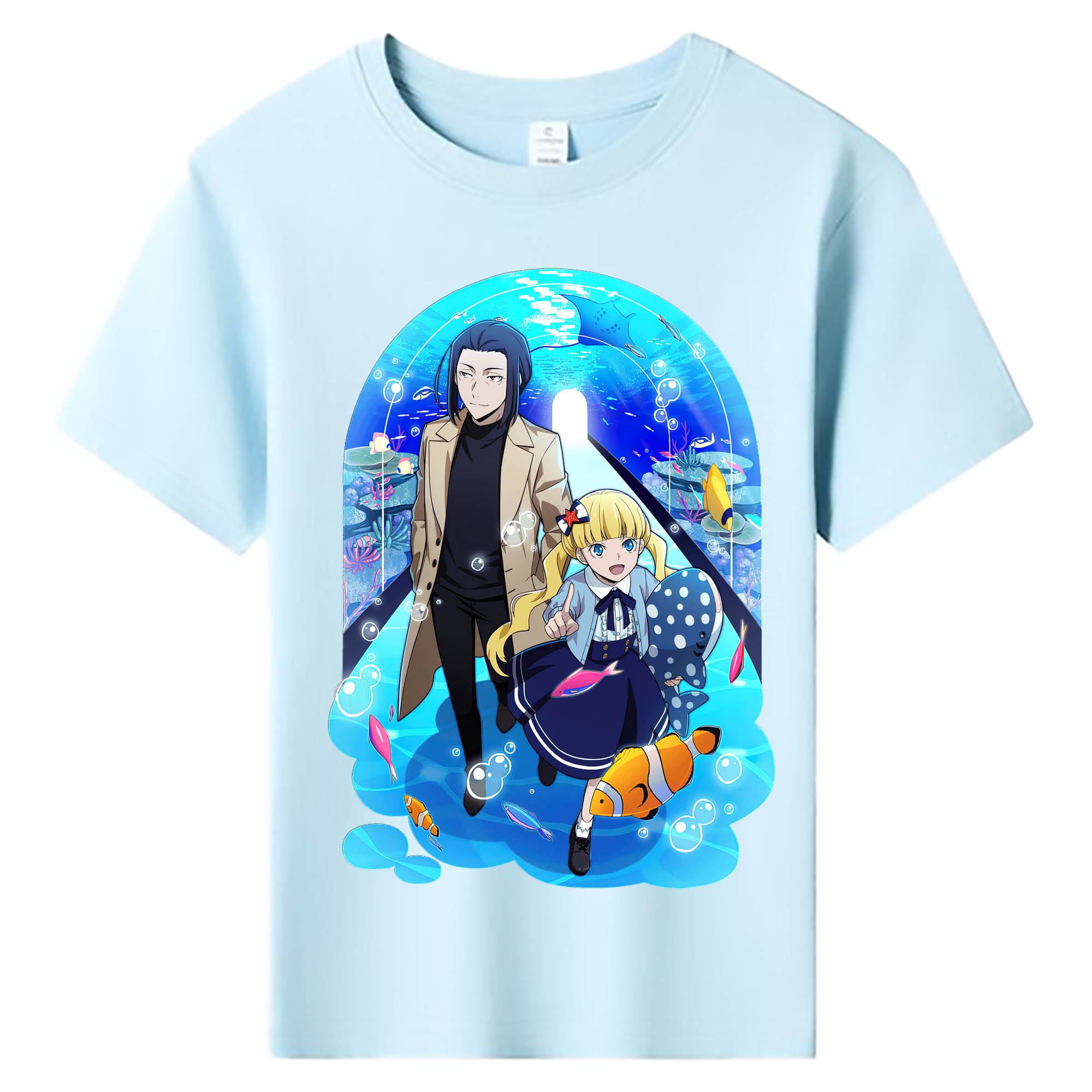 文豪ストレイドッグス Bungo Stray Dogs 綿100％キッズTシャツ（フロントプリント）